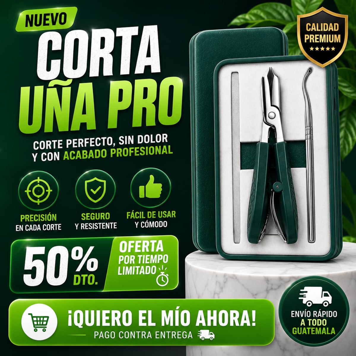 KIT CORTE UÑAS