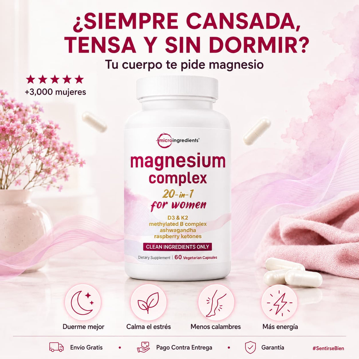 Magnesium Complex 20 in 1 for Women - envio gratis