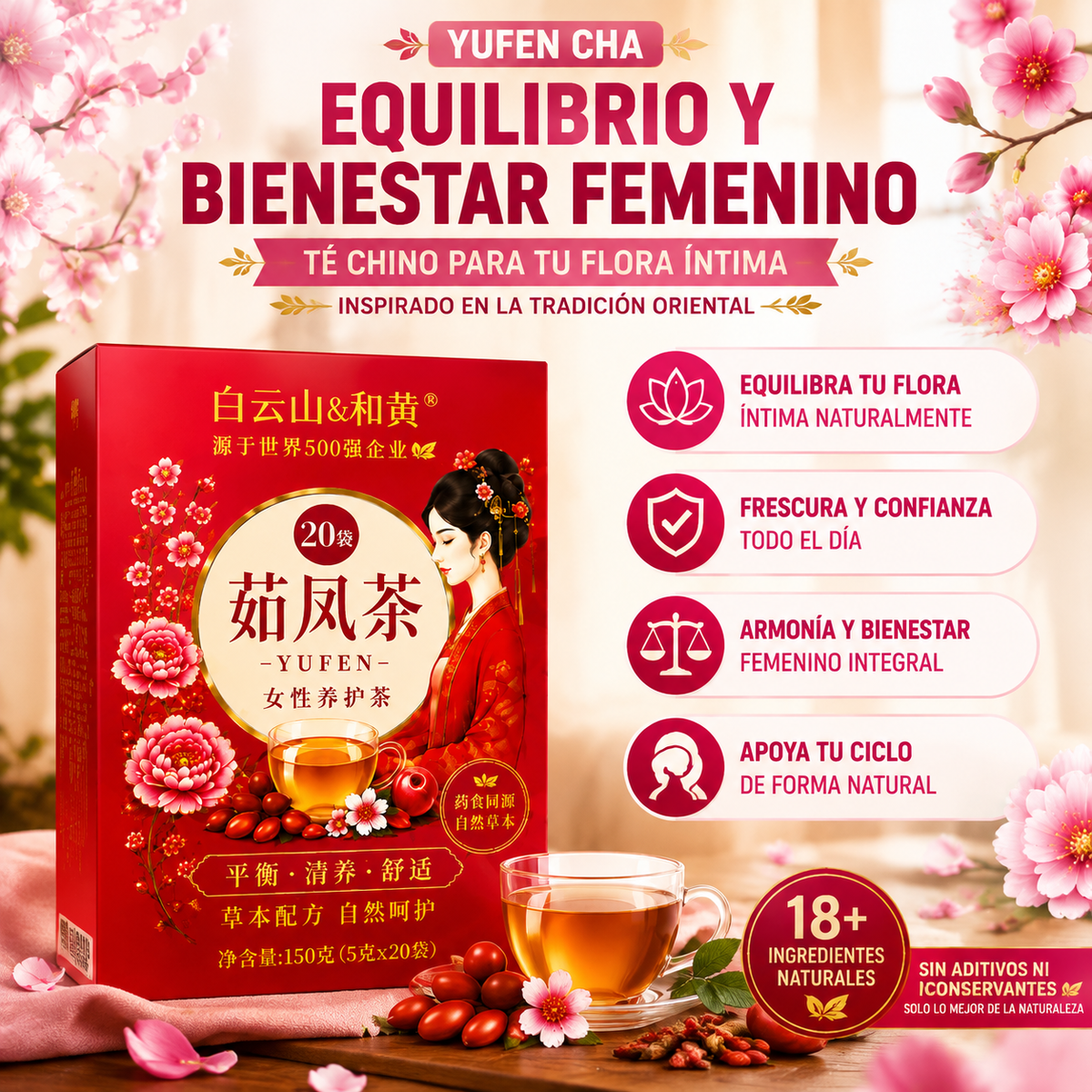 TÉ YUFEN: SIÉNTETE BIEN, SIÉNTETE SEGURA, SIÉNTETE PLENA.