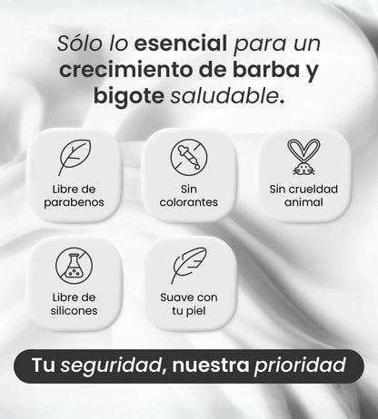 Bálsamo para Crecimiento de Barba Ultra Potente con Minoxidil 20% | 100mL