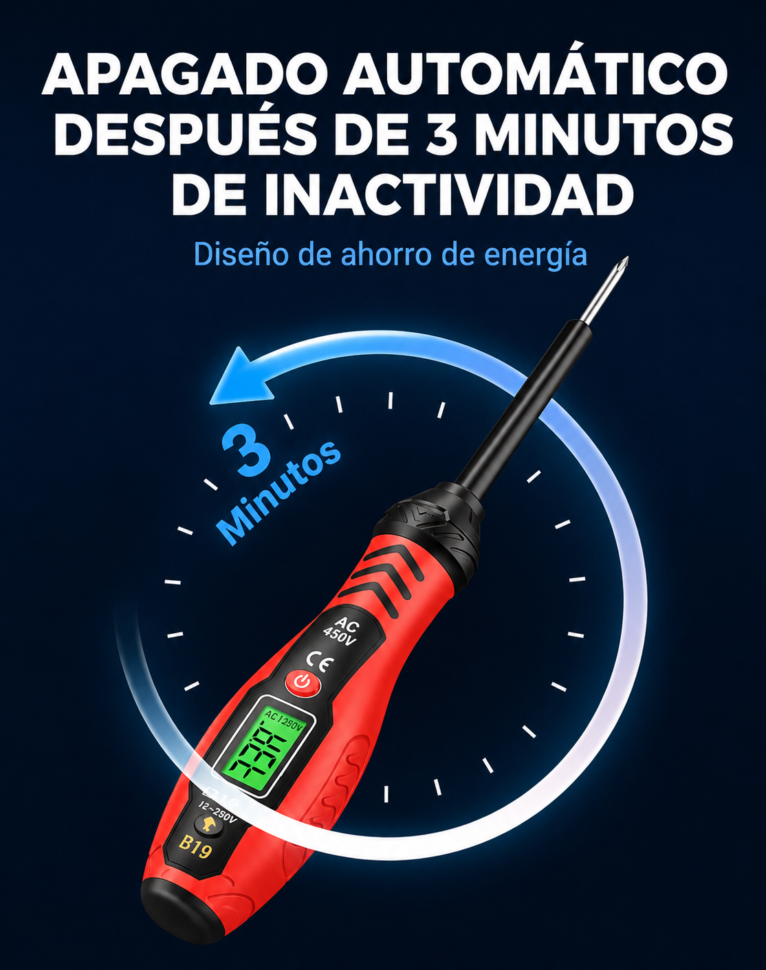 ✍️⚡Probador de voltaje inteligente sin contacto