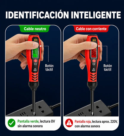 ✍️⚡Probador de voltaje inteligente sin contacto
