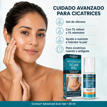 💙 Cvreoz® Advanced Scar Gel 🩹 | Gel de Silicona para Cicatrices