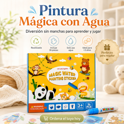 AquaKid 🎨 ¡CREA, APRENDE Y JUEGA SIN MANCHAS! ✨💦