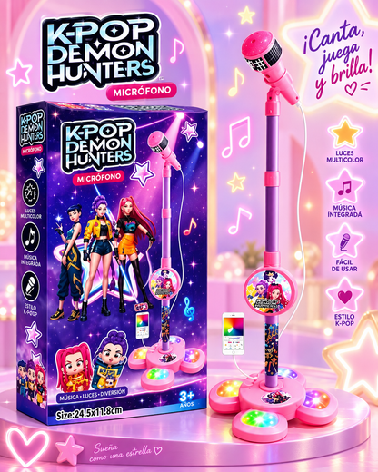 MICROFONO KARAOKE K-POP DEMON HUNTERS