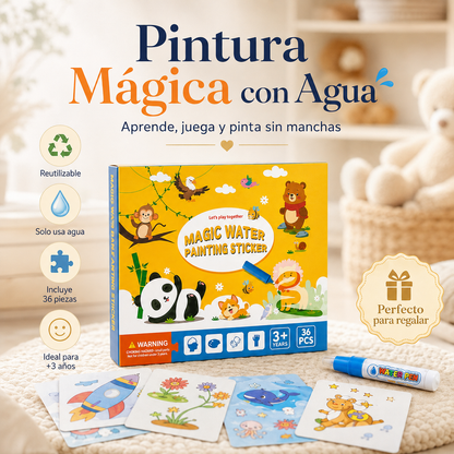 AquaKid 🎨 ¡CREA, APRENDE Y JUEGA SIN MANCHAS! ✨💦