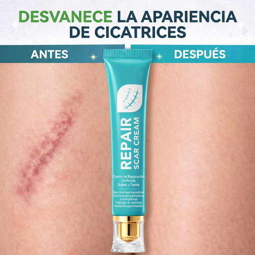 Deje de tapar la cicatrices. Empiece a repararlas — SADOER Repair Cream + Envío Gratis